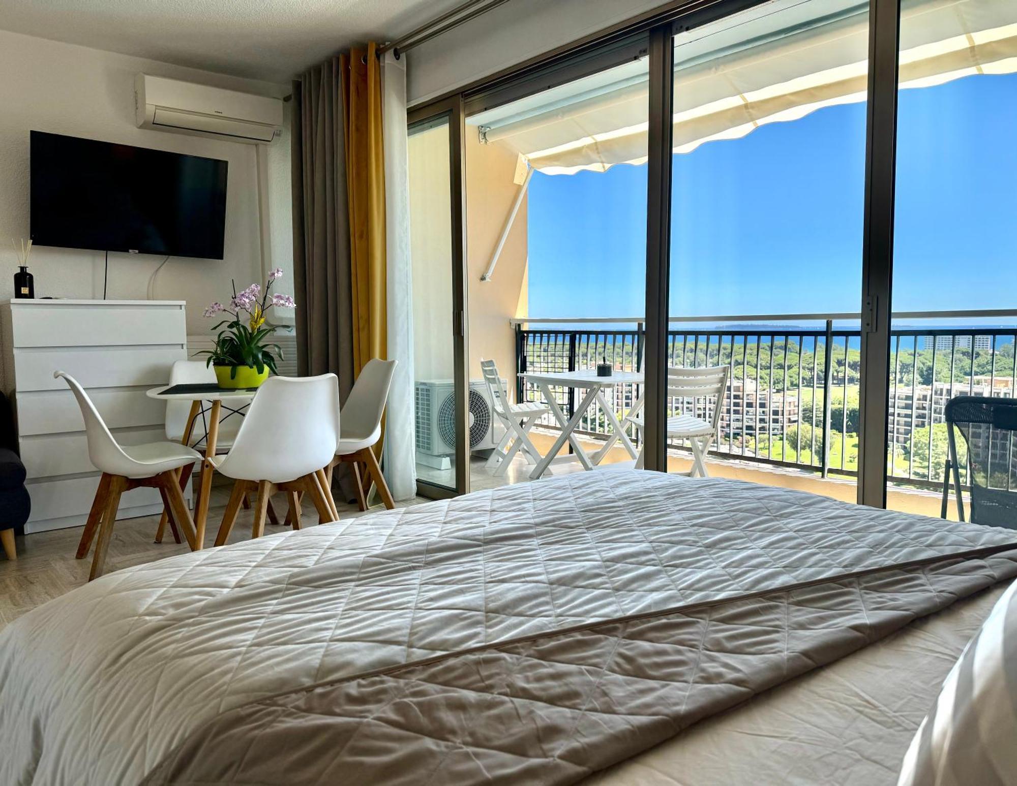 My Resid Appart Cannes Marina Vue Mer Mandelieu Zewnętrze zdjęcie